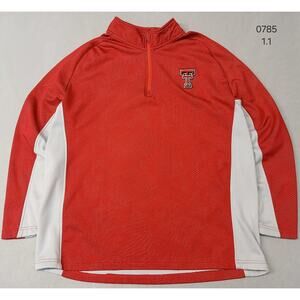 Rivalry Threads (2XL) Red Texas Tech Raiders Zip Pullover